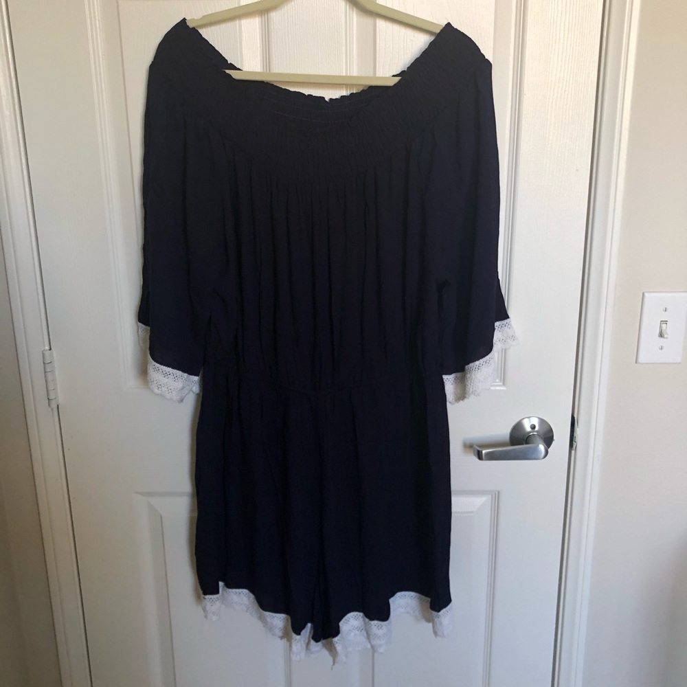 Riviera Sun Romper NWOT
